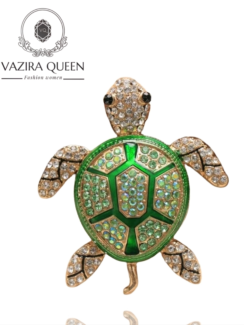 VQ Turtle Brooch